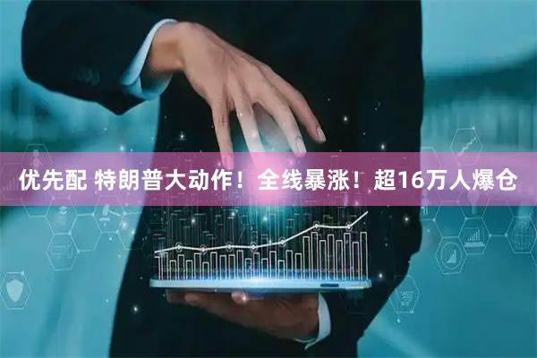 优先配 特朗普大动作！全线暴涨！超16万人爆仓