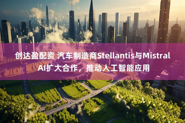 创达盈配资 汽车制造商Stellantis与Mistral AI扩大合作，推动人工智能应用